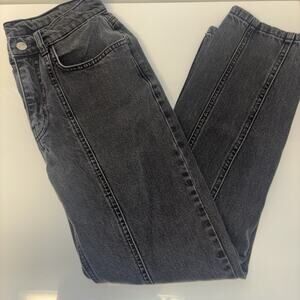 As You Jeans Women's Size 26" Seamed Mom Pockets Light Wash High-rise